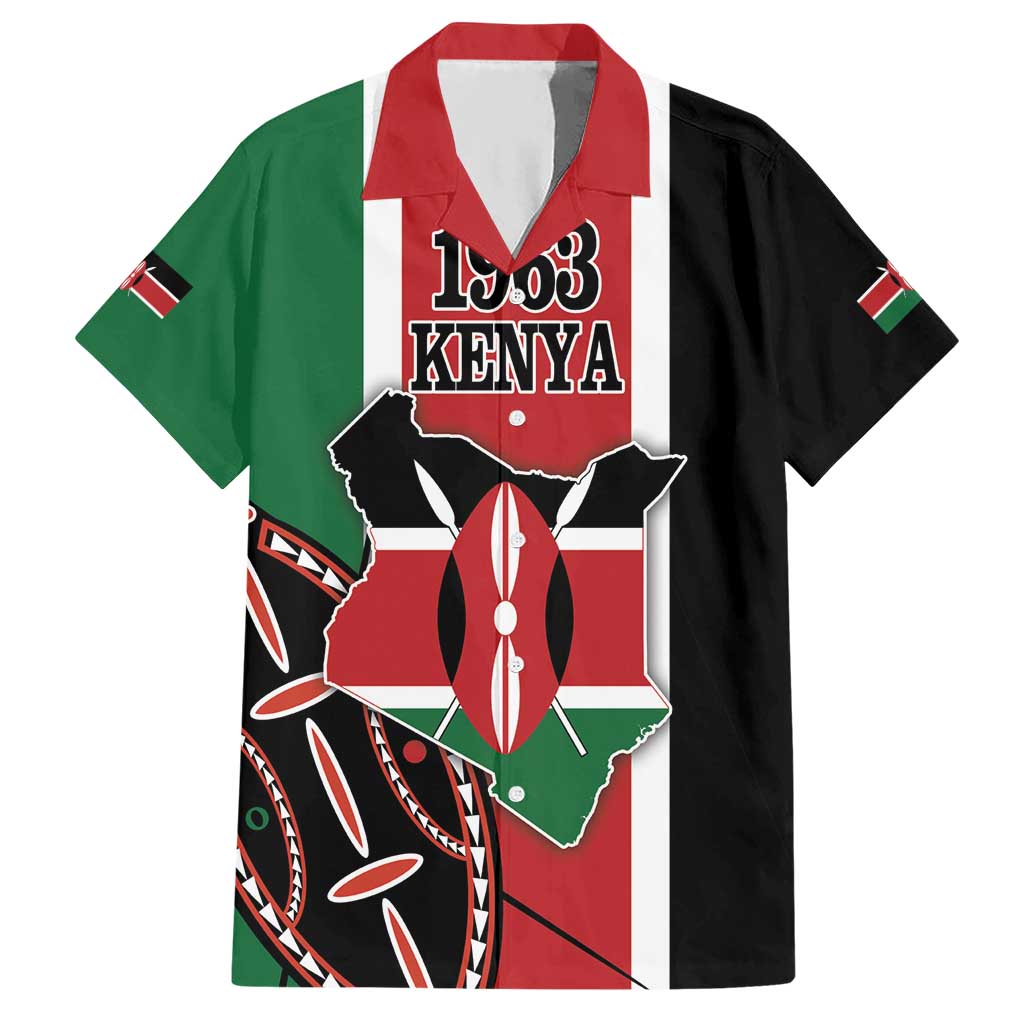 Personalized Kenya Independence Day Hawaiian Shirt Let Us All Pull Together - Wonder Print Shop