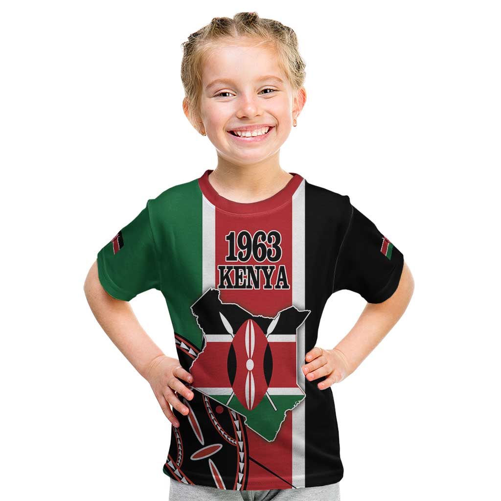 Personalized Kenya Independence Day Kid T Shirt Let Us All Pull Together - Wonder Print Shop