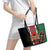 Personalized Kenya Independence Day Leather Tote Bag Let Us All Pull Together - Wonder Print Shop