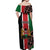 Personalized Kenya Independence Day Off Shoulder Maxi Dress Let Us All Pull Together - Wonder Print Shop