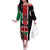 Personalized Kenya Independence Day Off The Shoulder Long Sleeve Dress Let Us All Pull Together - Wonder Print Shop