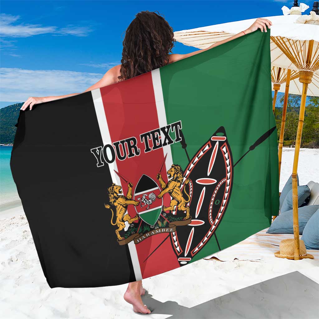 Personalized Kenya Independence Day Sarong Let Us All Pull Together