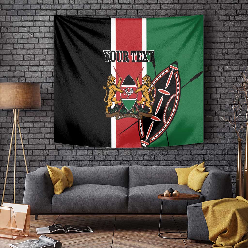 Personalized Kenya Independence Day Tapestry Let Us All Pull Together