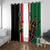 Personalized Kenya Independence Day Window Curtain Let Us All Pull Together - Wonder Print Shop