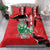 Personalized Kenya Independence Day Bedding Set Angry Lion - Happy Jamhuri Day 1963 - Wonder Print Shop