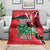 Personalized Kenya Independence Day Blanket Angry Lion - Happy Jamhuri Day 1963