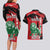 Personalized Kenya Independence Day Couples Matching Long Sleeve Bodycon Dress and Hawaiian Shirt Angry Lion - Happy Jamhuri Day 1963 - Wonder Print Shop