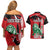 Personalized Kenya Independence Day Couples Matching Off Shoulder Short Dress and Hawaiian Shirt Angry Lion - Happy Jamhuri Day 1963 - Wonder Print Shop