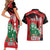 Personalized Kenya Independence Day Couples Matching Short Sleeve Bodycon Dress and Hawaiian Shirt Angry Lion - Happy Jamhuri Day 1963 - Wonder Print Shop