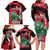 Personalized Kenya Independence Day Family Matching Long Sleeve Bodycon Dress and Hawaiian Shirt Angry Lion - Happy Jamhuri Day 1963 - Wonder Print Shop