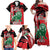 Personalized Kenya Independence Day Family Matching Off Shoulder Maxi Dress and Hawaiian Shirt Angry Lion - Happy Jamhuri Day 1963 - Wonder Print Shop