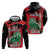 Personalized Kenya Independence Day Hoodie Angry Lion - Happy Jamhuri Day 1963 - Wonder Print Shop