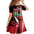 Personalized Kenya Independence Day Kid Short Sleeve Dress Angry Lion - Happy Jamhuri Day 1963 - Wonder Print Shop