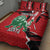 Personalized Kenya Independence Day Quilt Bed Set Angry Lion - Happy Jamhuri Day 1963 - Wonder Print Shop