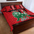 Personalized Kenya Independence Day Quilt Bed Set Angry Lion - Happy Jamhuri Day 1963 - Wonder Print Shop