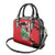 Personalized Kenya Independence Day Shoulder Handbag Angry Lion - Happy Jamhuri Day 1963