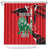 Personalized Kenya Independence Day Shower Curtain Angry Lion - Happy Jamhuri Day 1963