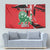 Personalized Kenya Independence Day Tapestry Angry Lion - Happy Jamhuri Day 1963