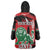 Personalized Kenya Independence Day Wearable Blanket Hoodie Angry Lion - Happy Jamhuri Day 1963 - Wonder Print Shop