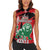 Personalized Kenya Independence Day Women Sleeveless Polo Shirt Angry Lion - Happy Jamhuri Day 1963 - Wonder Print Shop