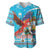 Honduras Christmas Baseball Jersey Scarlet Macaw Feliz Navidad - Wonder Print Shop