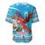 Honduras Christmas Baseball Jersey Scarlet Macaw Feliz Navidad - Wonder Print Shop