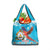 Honduras Christmas Grocery Bag Scarlet Macaw Feliz Navidad