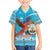 Honduras Christmas Kid Hawaiian Shirt Scarlet Macaw Feliz Navidad - Wonder Print Shop