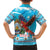 Honduras Christmas Kid Hawaiian Shirt Scarlet Macaw Feliz Navidad - Wonder Print Shop