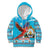 Honduras Christmas Kid Hoodie Scarlet Macaw Feliz Navidad - Wonder Print Shop