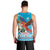 Honduras Christmas Men Tank Top Scarlet Macaw Feliz Navidad - Wonder Print Shop