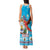 Honduras Christmas Tank Maxi Dress Scarlet Macaw Feliz Navidad - Wonder Print Shop