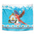 Honduras Christmas Tapestry Scarlet Macaw Feliz Navidad