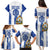 Custom Honduras Football Family Matching Puletasi and Hawaiian Shirt Los Catrachos Grunge Style - Wonder Print Shop