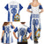 Custom Honduras Football Family Matching Summer Maxi Dress and Hawaiian Shirt Los Catrachos Grunge Style - Wonder Print Shop