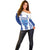 Custom Honduras Football Off Shoulder Sweater Los Catrachos Grunge Style - Wonder Print Shop