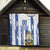 Custom Honduras Football Quilt Los Catrachos Grunge Style - Wonder Print Shop