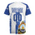 Custom Honduras Football Rugby Jersey Los Catrachos Grunge Style