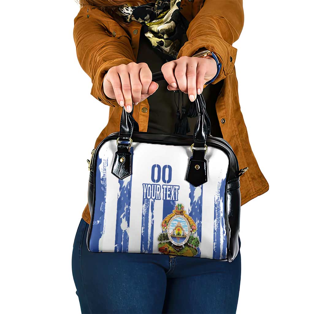 Custom Honduras Football Shoulder Handbag Los Catrachos Grunge Style