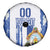 Custom Honduras Football Spare Tire Cover Los Catrachos Grunge Style - Wonder Print Shop