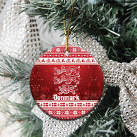 Denmark Christmas Ceramic Ornament Three Danish Lions - Wonder Print Shop