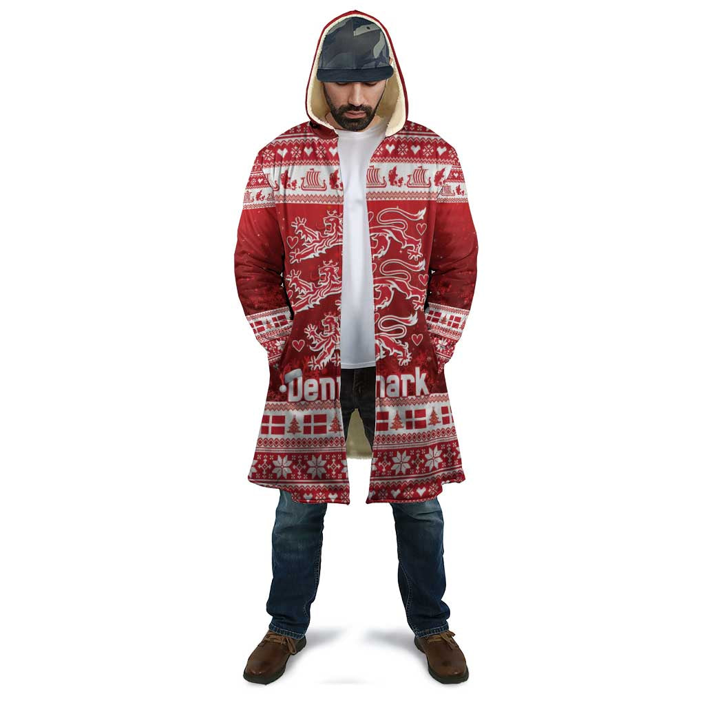 Denmark Christmas Cloak Three Danish Lions - Wonder Print Shop