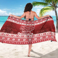 Denmark Christmas Sarong Three Danish Lions - Wonder Print Shop