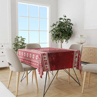 Denmark Christmas Tablecloth Three Danish Lions - Wonder Print Shop