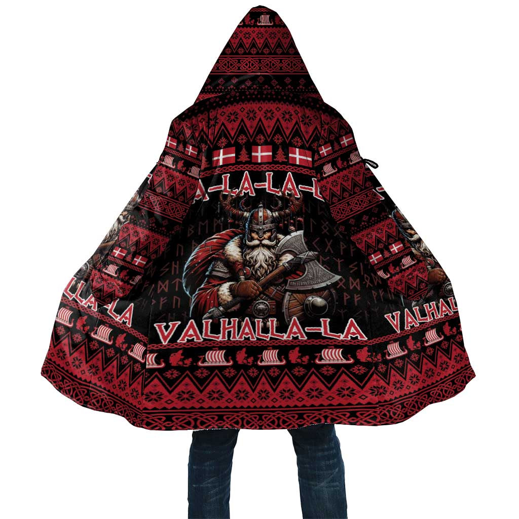 Denmark Santa Viking Christmas Cloak Julemanden Goes Viking - Wonder Print Shop