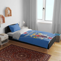 Personalized Belarus Bedding Set Coat Of Arms Minsk Capital