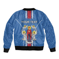 Personalized Belarus Bomber Jacket Coat Of Arms Minsk Capital