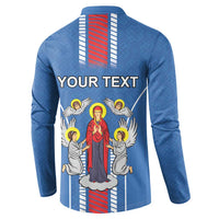 Personalized Belarus Button Sweatshirt Coat Of Arms Minsk Capital