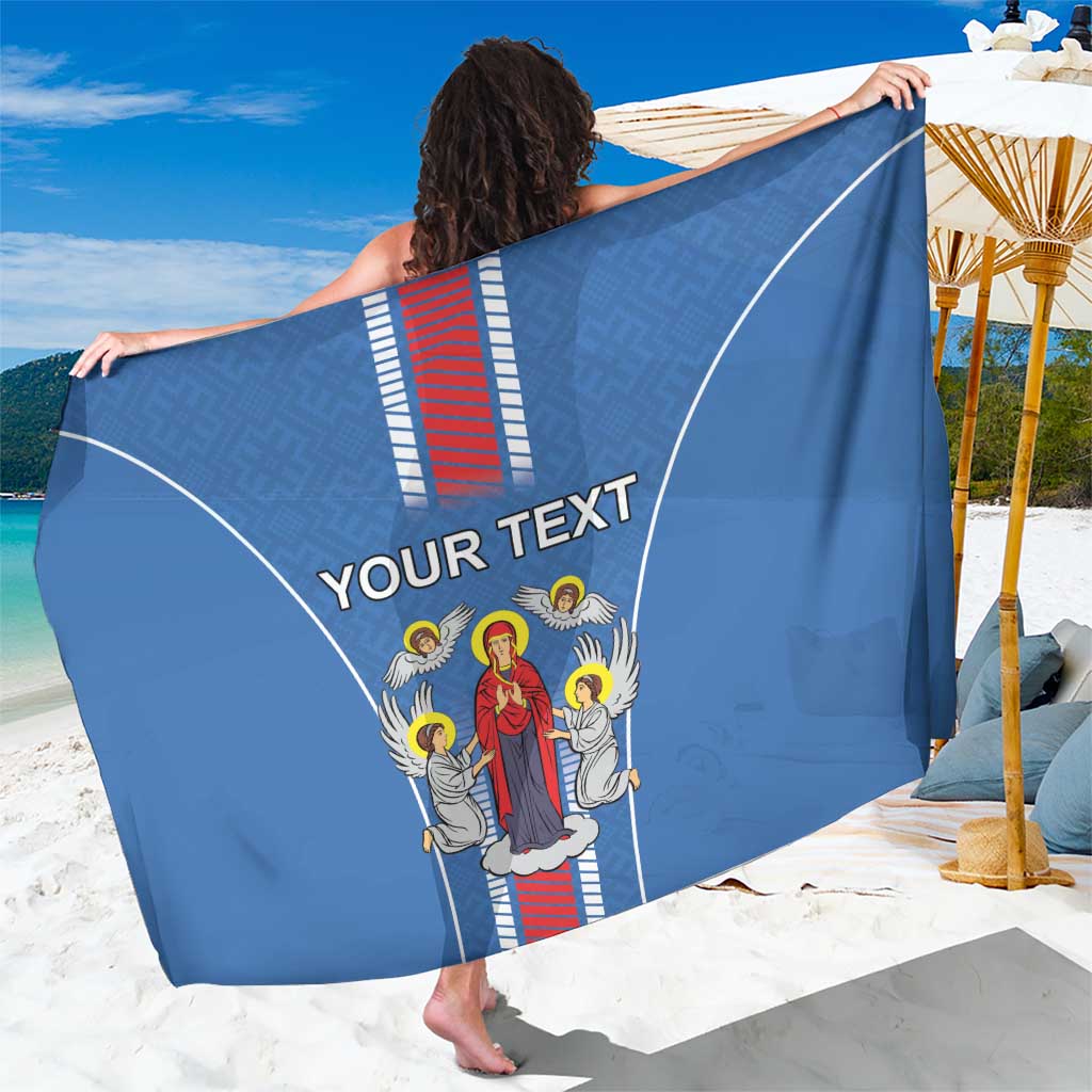 Personalized Belarus Sarong Coat Of Arms Minsk Capital