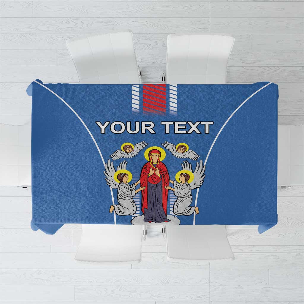 Personalized Belarus Tablecloth Coat Of Arms Minsk Capital